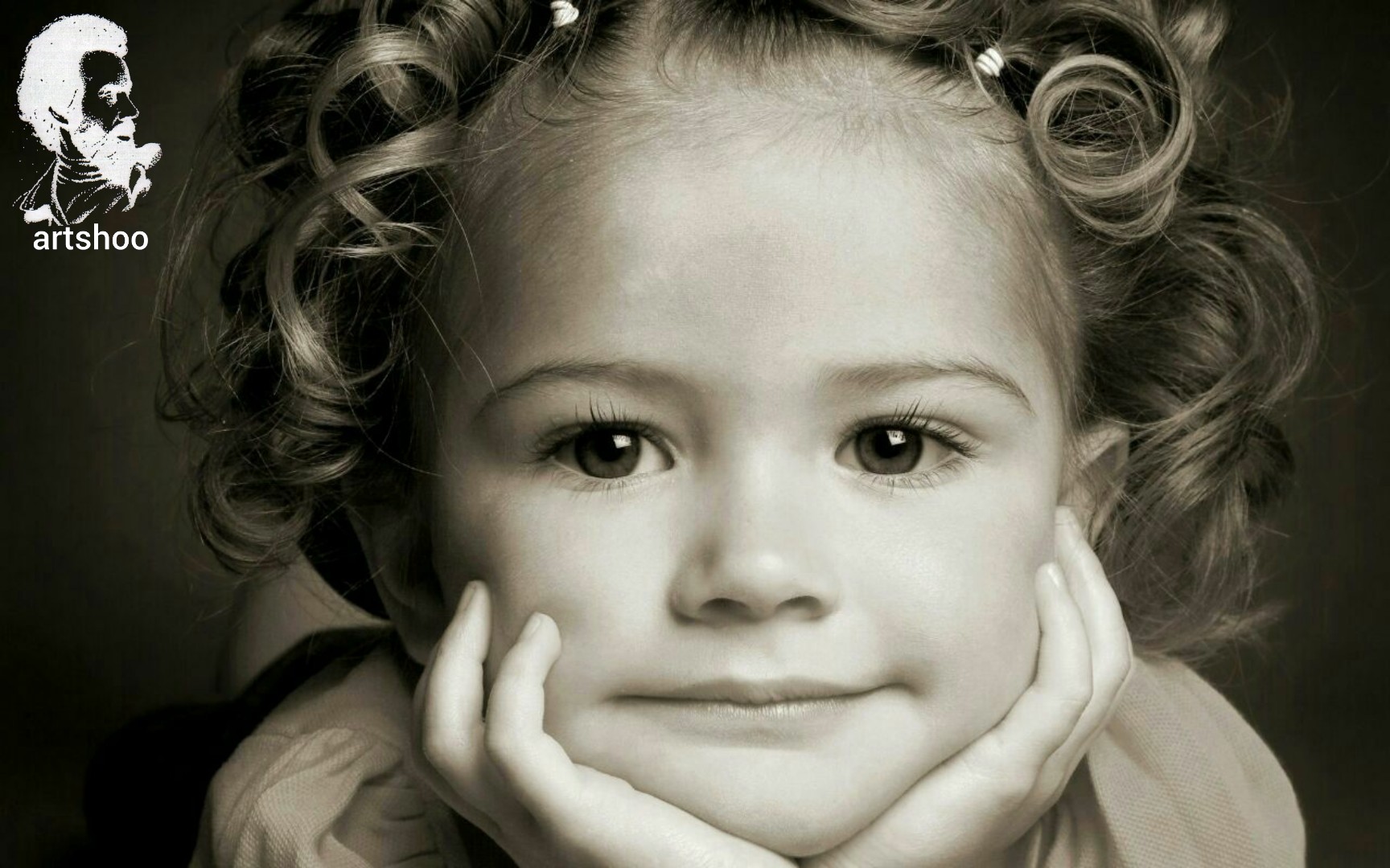 مدل کودک سیاه قلم